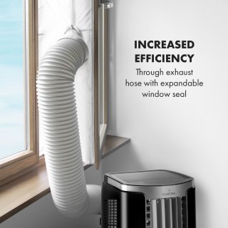 Klarstein New Breeze ECO mobiele airco 10.000 BTU zwart