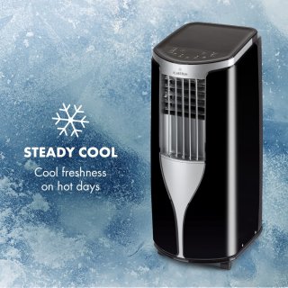 Klarstein New Breeze ECO mobiele airco 10.000 BTU zwart