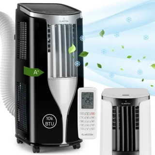 Klarstein New Breeze ECO mobiele airco 10.000 BTU zwart