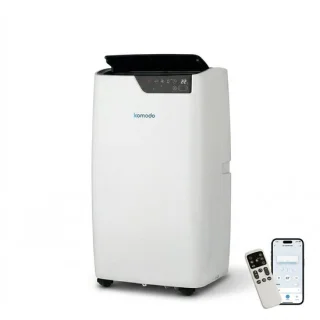 Komodo Frosty+ — slimme 12000 BTU mobiele airco voor directe verkoeling