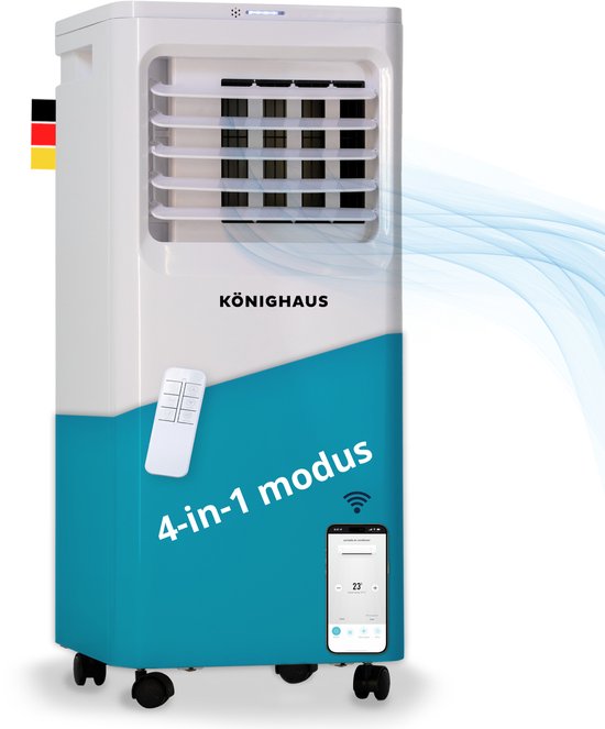 Könighaus Slimme Mobiele Airco 7000 BTU review