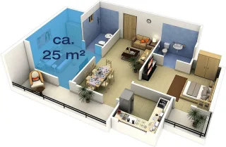Korona 82000 mobiele airco 25m2