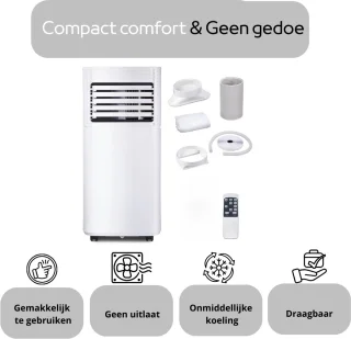 LifeStages Mobiele Airconditioner