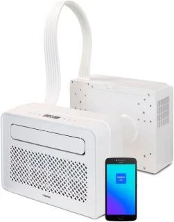 Compacte, slimme split-airco voor caravan en camper