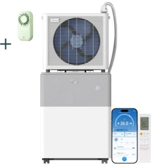 Midea PortaSplit mobiele split airco 12.000 btu