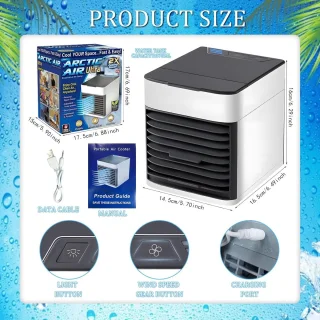 MKSS Mobiele Airco Aircooler Draagbare Ventilator