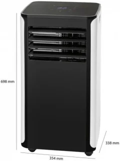 MKSS® Mobiele Airco Zwart