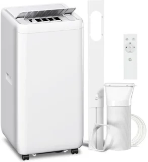 Mobiele airco 12000 btu (3,5 kw) met afvoerslang