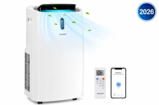 Mobiele airco - 14000 BTU - wit