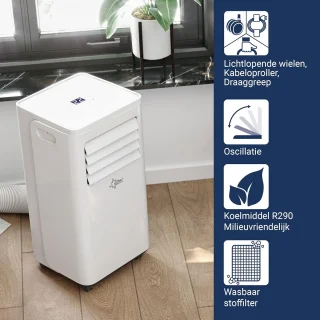Mobiele airco 25 m²