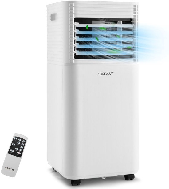 Mobiele Airco 4-in-1 9000 BTU met Afstandsbediening