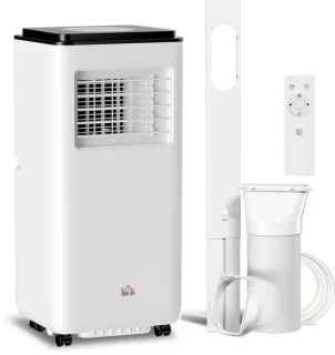 Mobiele airco 7000 btu 5-in-1 wit