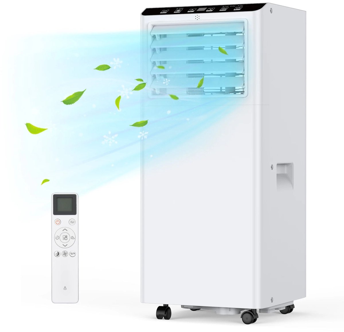 De Mobiele Airco 7000 BTU Draagbare Mini Airconditioner in één oogopslag