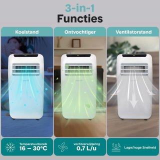 Wat vinden we goed aan de Mobiele Airco 7000 BTU