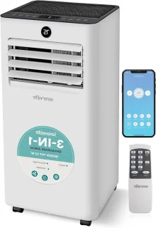 Mobiele airco 7000 BTU wit
