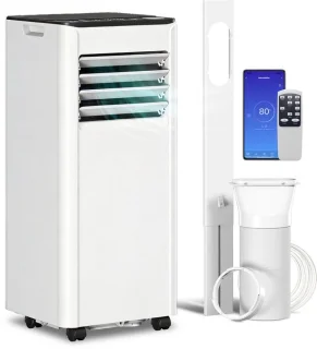 Mobiele airco 7000 BTU wit