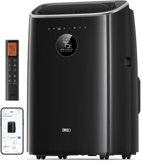 Mobiele airco 7500 BTU met app-bediening