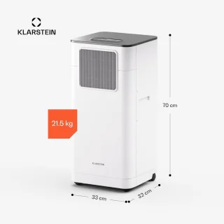 Mobiele airco 9000 BTU - tot 32 m²