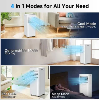 Mobiele Airco 9000 BTU