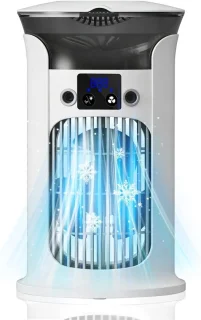 Mobiele airco 9000 btu wit