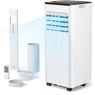 Mobiele airco - klimaatregelaar - wit