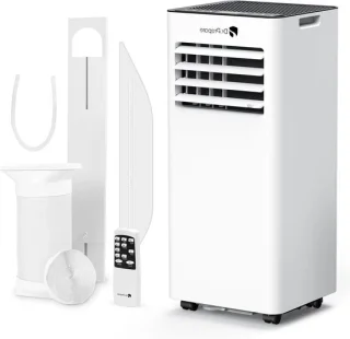 Mobiele airco-ventilator – wit