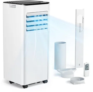 Mobiele airco wit