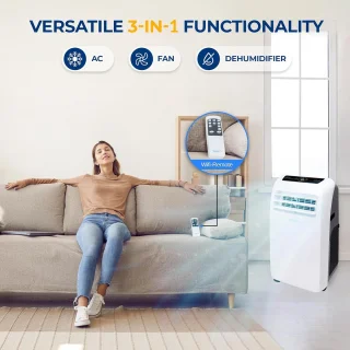 Mobiele airconditioner 10.000 BTU