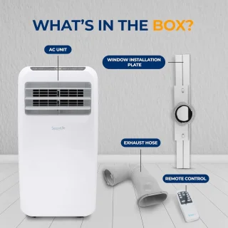 Mobiele airconditioner 10.000 BTU
