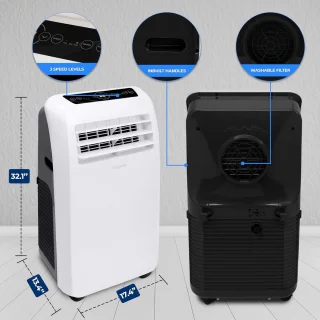 Mobiele airconditioner 10.000 BTU