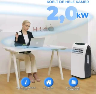 Mobiele airconditioner 7000 BTU