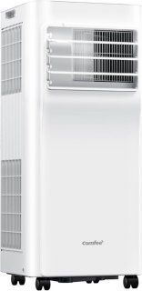 Compacte 3-in-1: koel, ventileer en ontvochtig met 8000 BTU