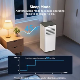 Mobiele airconditioner 9000 BTU