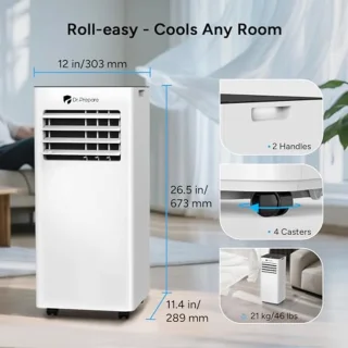 Mobiele airconditioner 9000 BTU