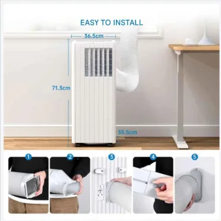 Mobiele airconditioner (draagbare airco)