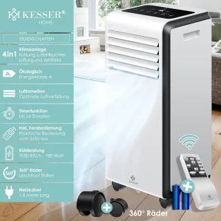 Mobiele Airconditioning 7000 BTU/h