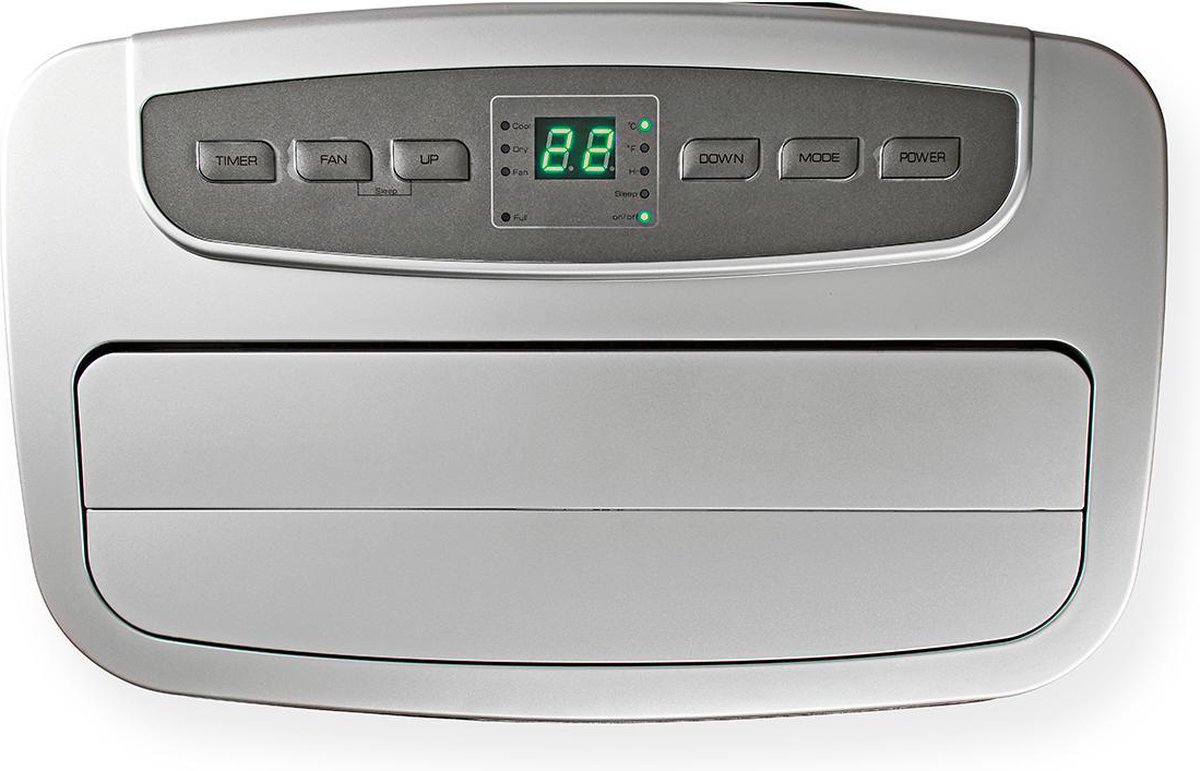 Nedis Mobiele Airconditioner 12000 BTU Grijs/Zwart