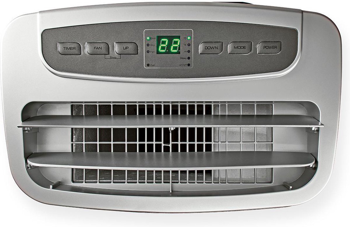 Nedis Mobiele Airconditioner 12000 BTU Grijs/Zwart