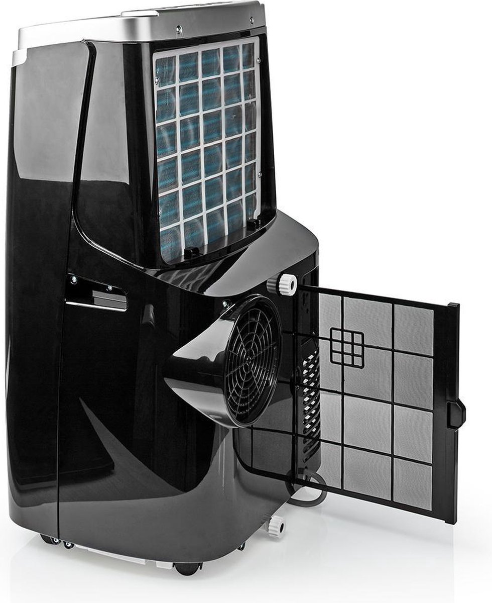 Nedis Mobiele Airconditioner 12000 BTU Grijs/Zwart