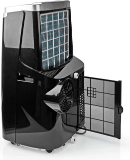 Nedis Mobiele Airconditioner 12000 BTU Grijs/Zwart
