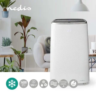 Nedis Mobiele Airconditioner 14000 BTU Wit