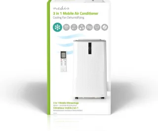 Nedis Mobiele Airconditioner 9000 BTU Wit