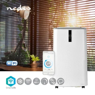 Nedis SmartLife 3-in-1 Wi-Fi Airconditioner 12000 BTU wit