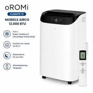oROMI Climate 12 mobiele airco wit