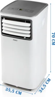 PRIMO PR575AC Mobiele Airco 9000 BTU Wit