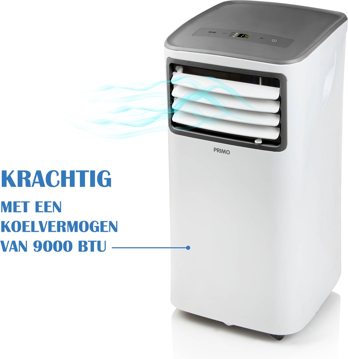 PRIMO PR575AC Mobiele Airco 9000 BTU Wit
