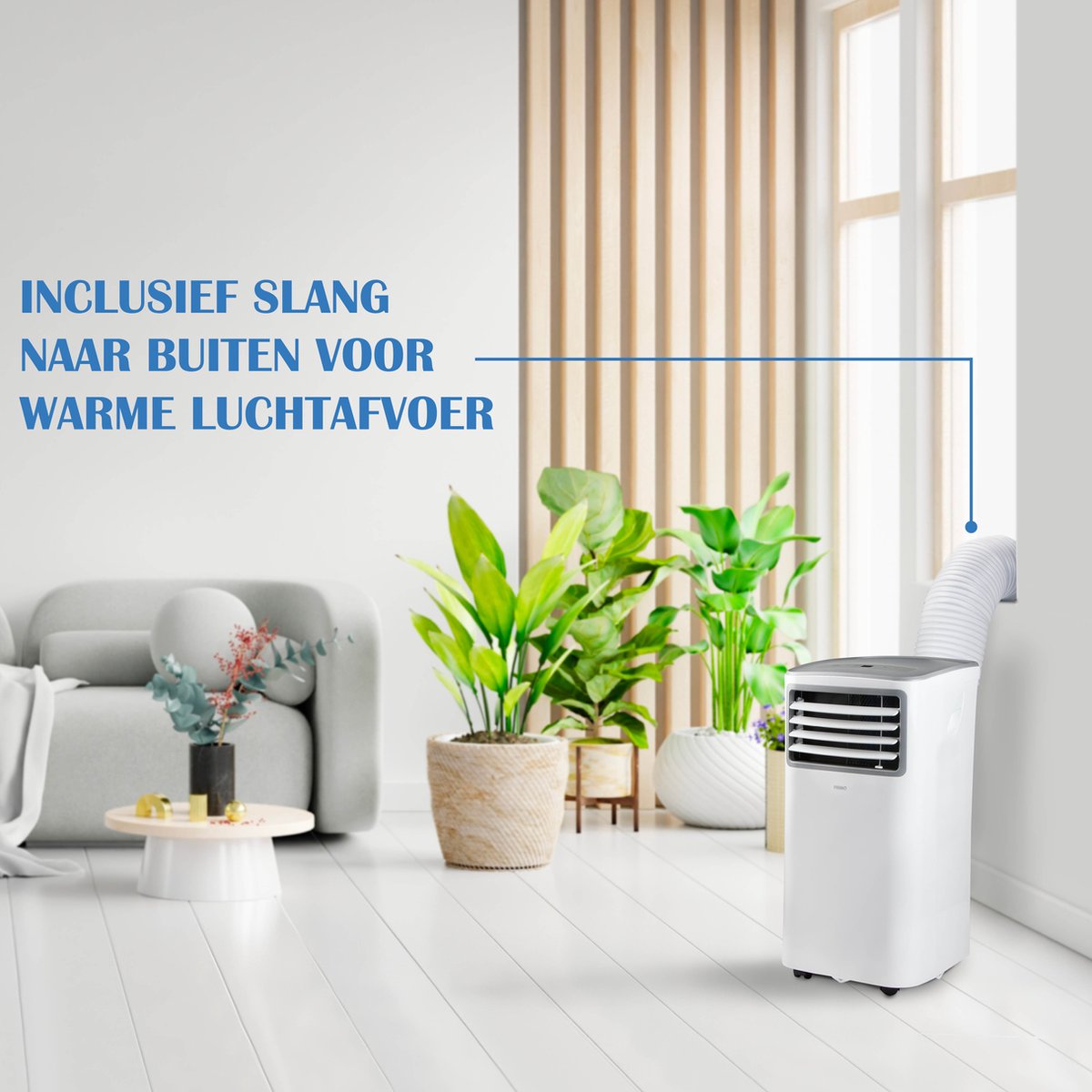 PRIMO PR575AC Mobiele Airco 9000 BTU Wit
