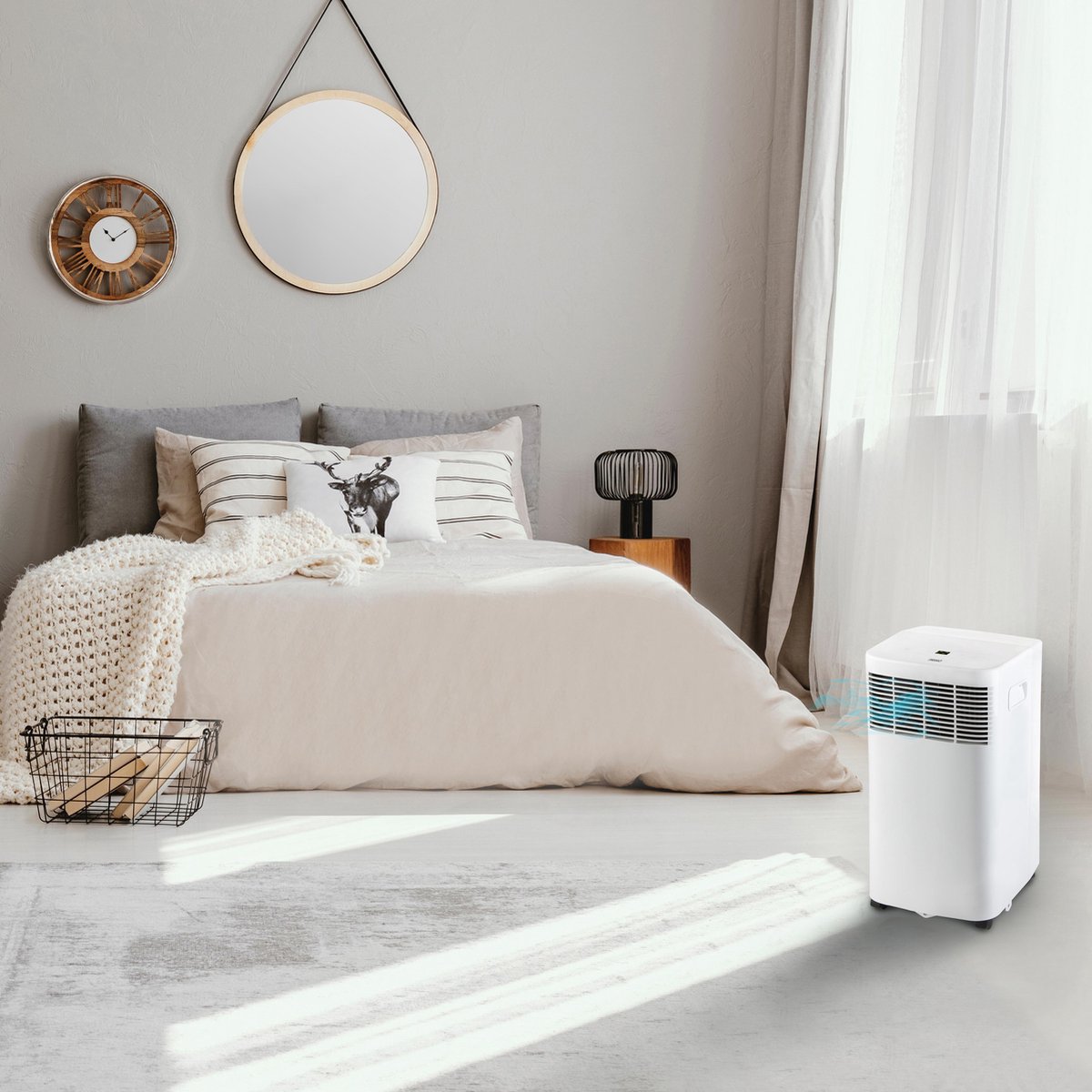 PRIMO PR577AC Mobiele Airco 7000 BTU Wit