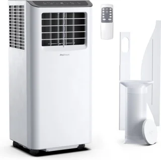 Pro Breeze Mobiele Airco 9000 BTU WiFi Wit