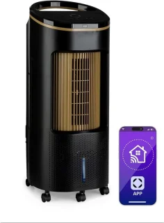 Qora mobiele airco zwart